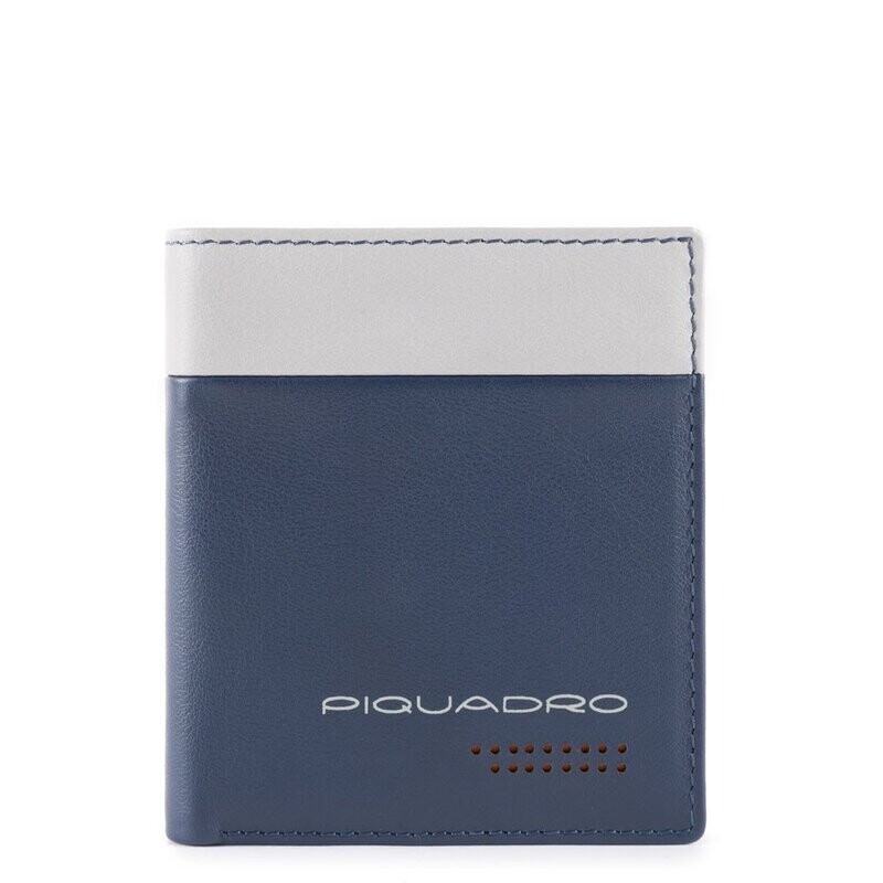 Piquadro.
Porta carte di credito Urban.
Colore: Blu/Grigio.