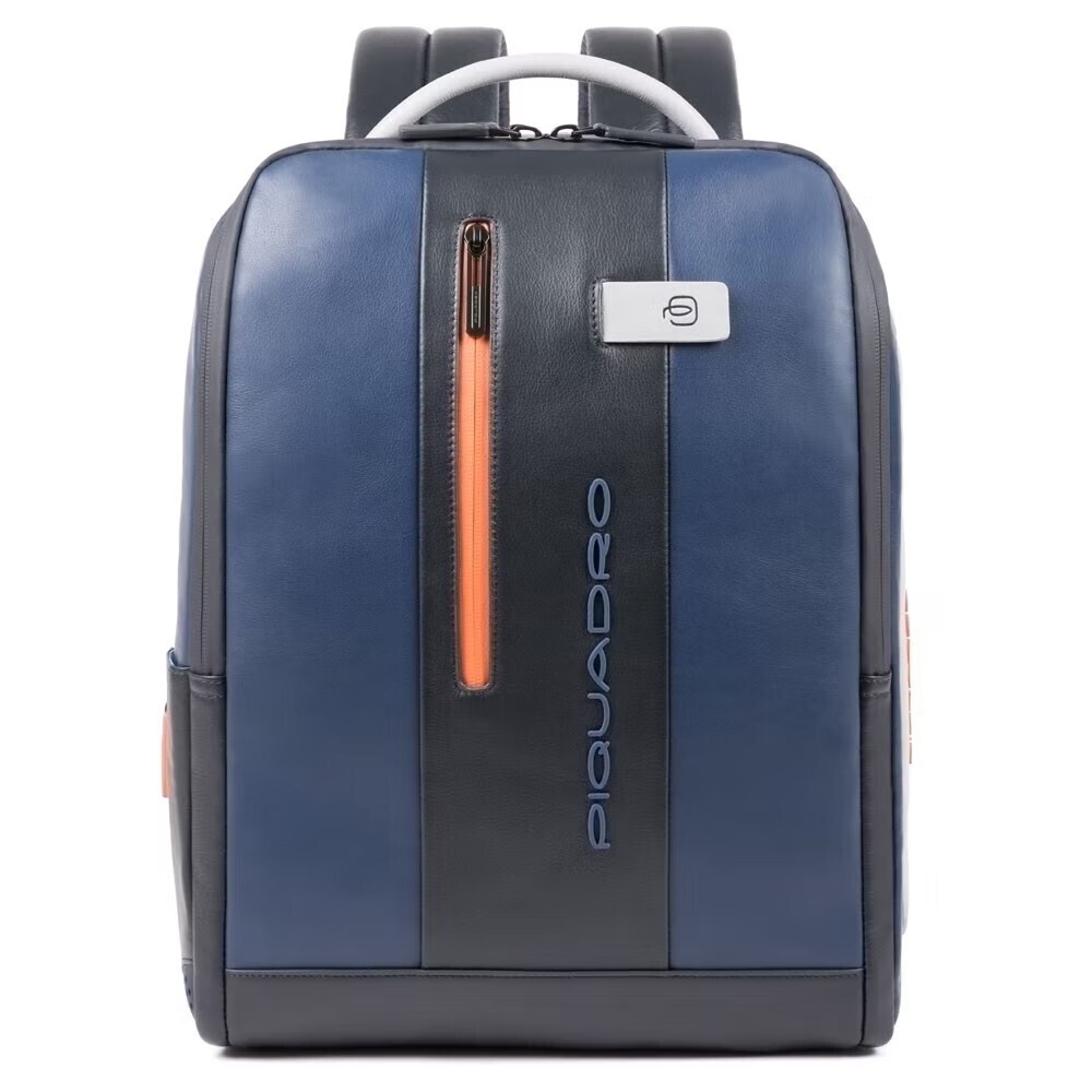 Piquadro.
Zaino in pelle Urban.
Colore: Blu/grigio.