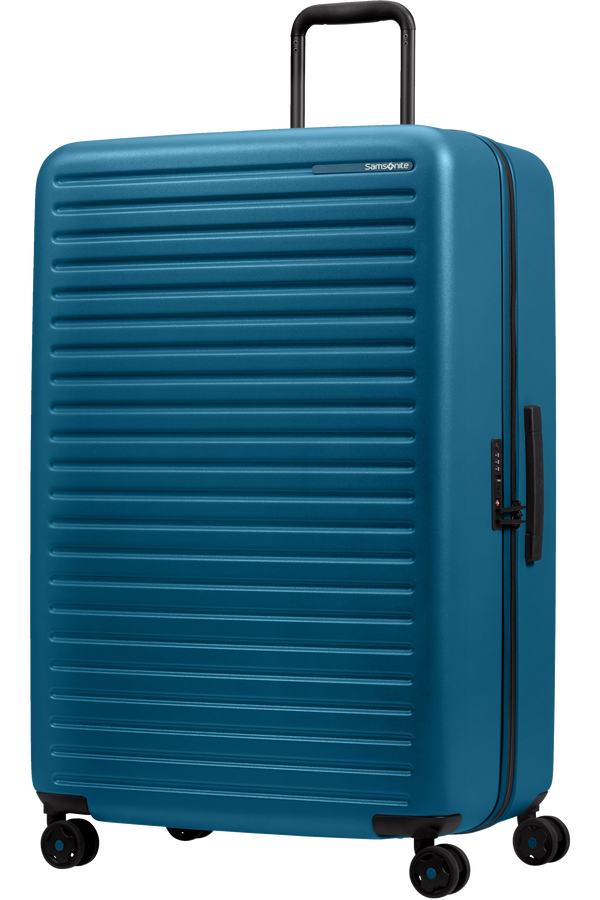 Samsonite.
STACKD
Trolley (4 ruote) 81cm.
Colore: Petrol Blue.