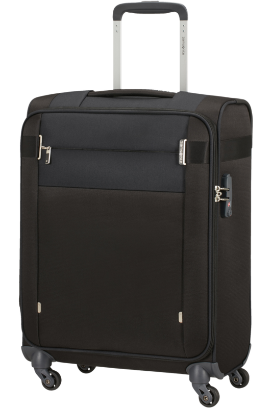 Samsonite. CITYBEAT Trolley (4 ruote) 55cm. Colore: Black.