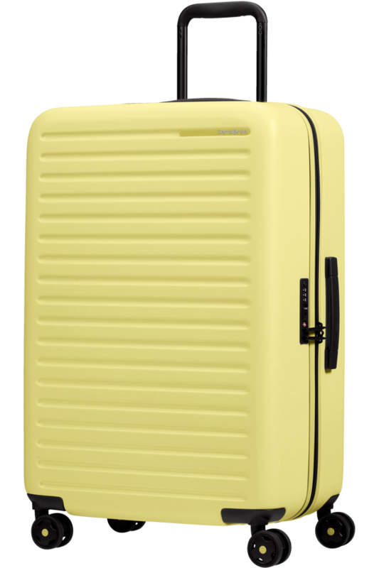 Samsonite.
STACKD
Trolley (4 ruote) 68cm.
Colore: Pastel Yellow.