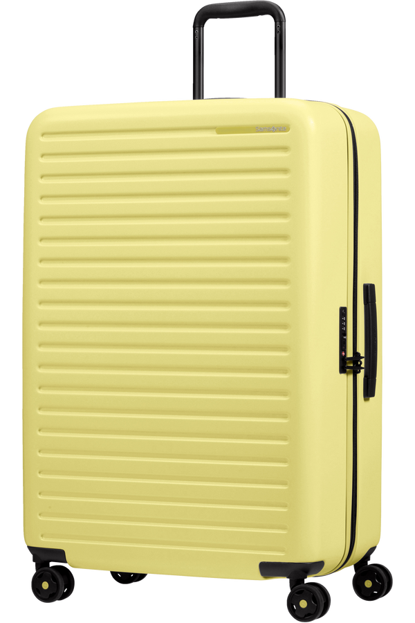 Samsonite. 
STACKD
Trolley (4 ruote) 75cm
Colore: Pastel Yellow.