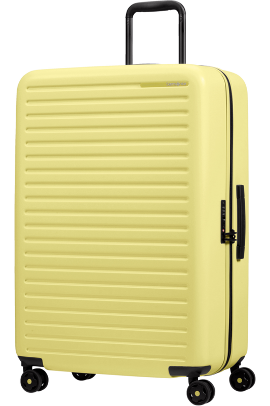 Samsonite. 
STACKD
Trolley (4 ruote) 75cm
Colore: Pastel Yellow.