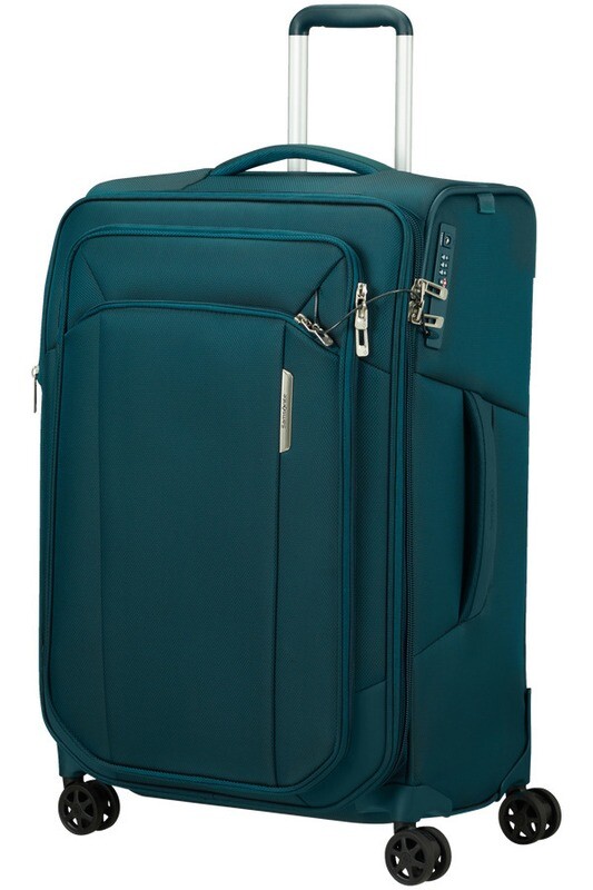 Samsonite.
RESPARK
Trolley Espandibile (4 ruote).
Colore: Petrol Blue.