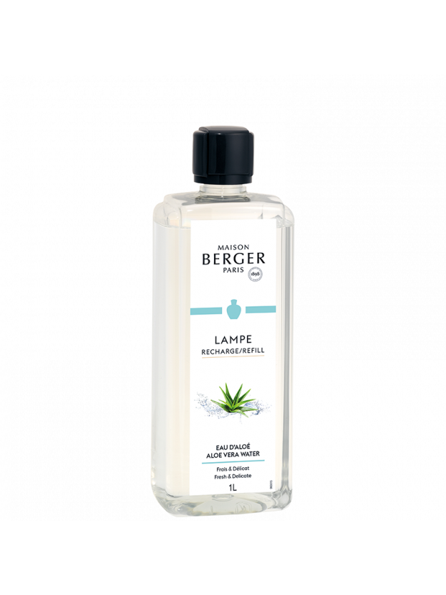 Maison Berger.
Eau d&#39;Aloe 1L.
Ricarica Lampe Berger.
