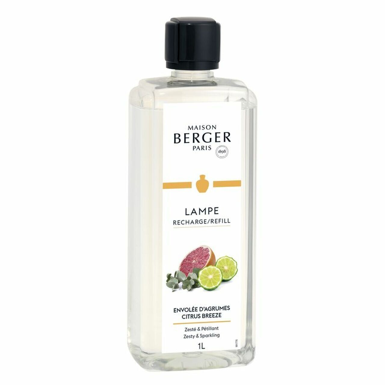 Maison Berger.
Envolèe d&#39;Agrumes 1L.
Ricarica Lampe Berger.