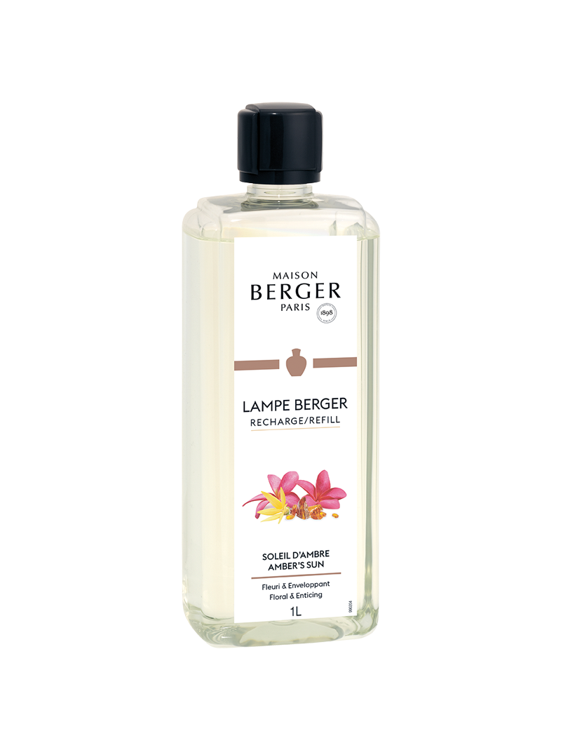 Maison Berger.
Soleil d&#39;Ambre 1L.
Ricarica Lampe Berger.