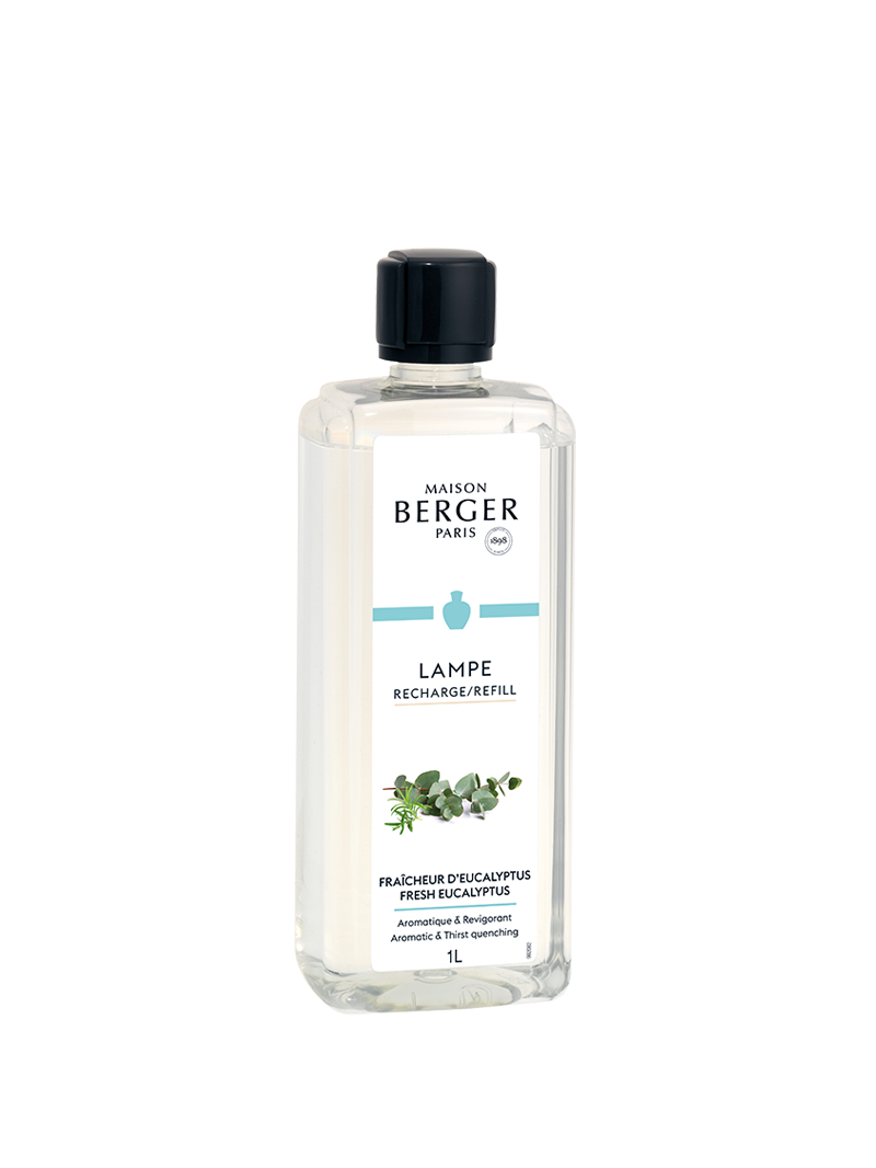 Maison Berger.
Fraicheur d&#39;Eucalyptus 1L.
Ricarica Lampe Berger.