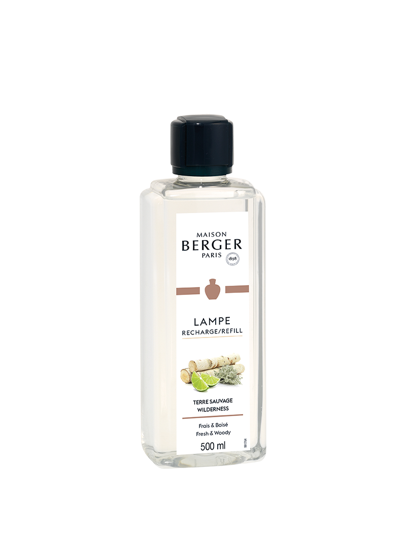 Maison Berger.
Terre Sauvage 500ml.
Ricarica Lampe Berger.