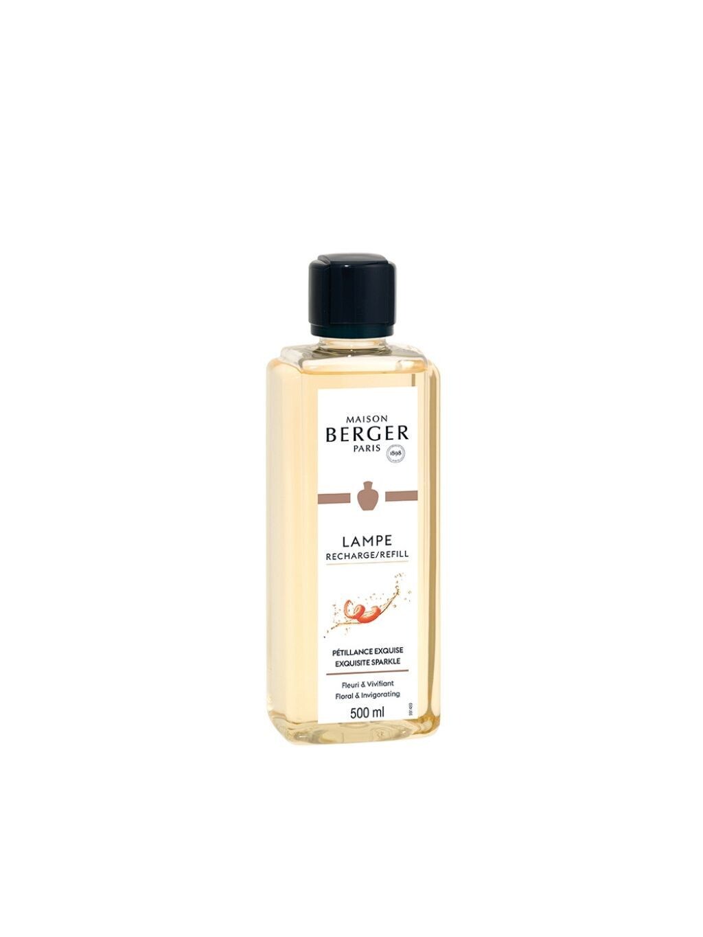 Maison Berger.
Petillance Exquise 500ml.
Ricarica Lampe Berger.