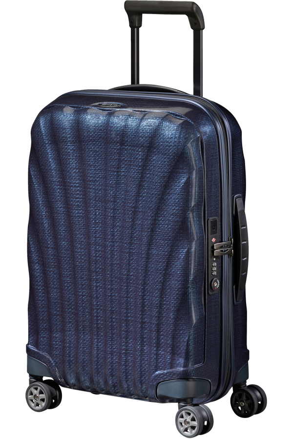 Samsonite.
C-LITE
Trolley (4 ruote) 55cm (20cm).
Colore: Midnight Blue.