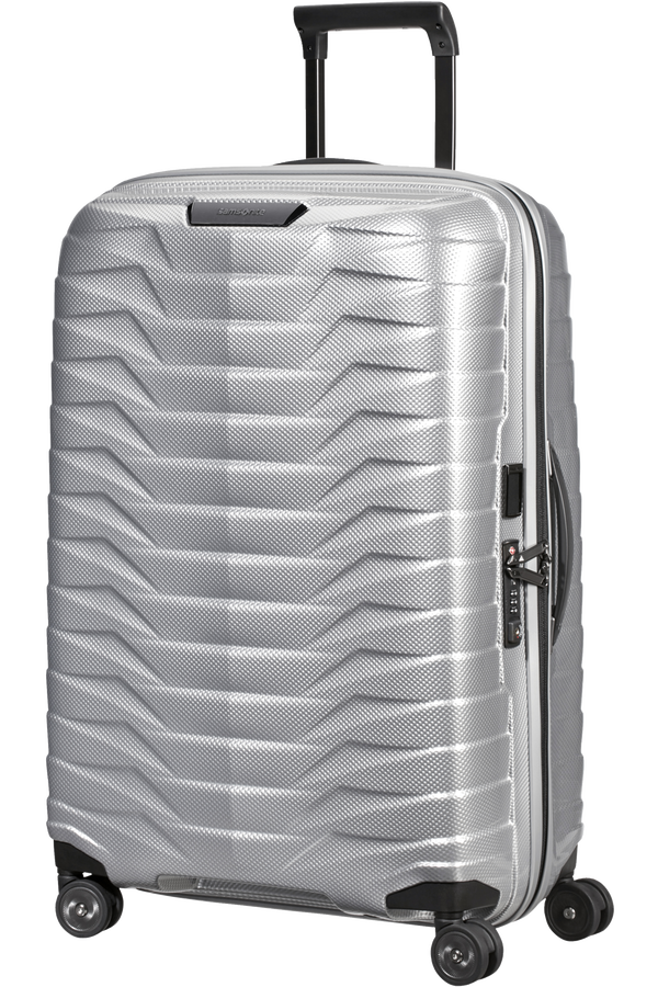 Samsonite.
PROXIS
Trolley (4 ruote) 69cm. 
Colore: Silver.