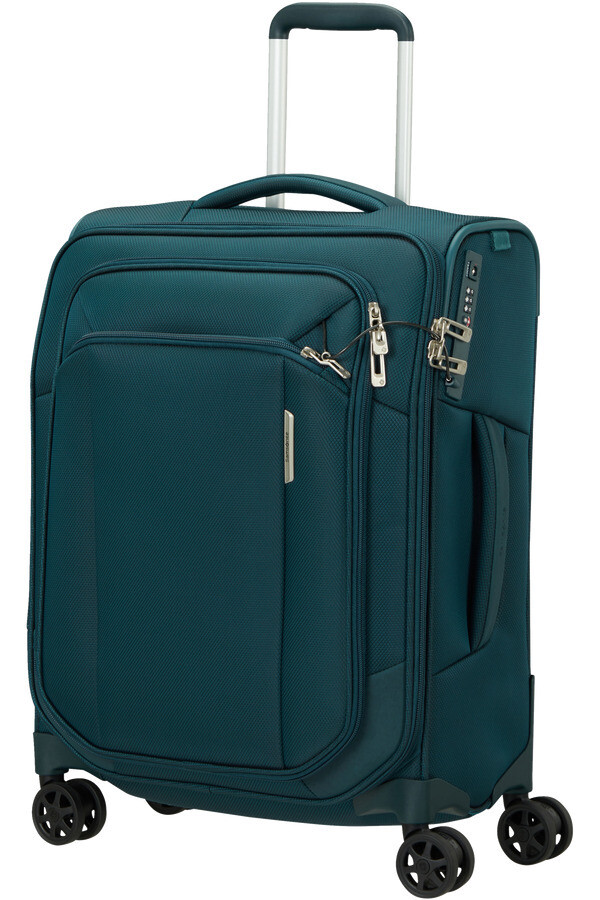 Samsonite.
RESPARK
Trolley (4 ruote) 55cm.
Colore: Petrol Blue.
