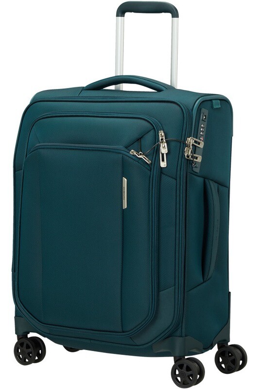 Samsonite.
RESPARK
Trolley (4 ruote) 55cm.
Colore: Petrol Blue.