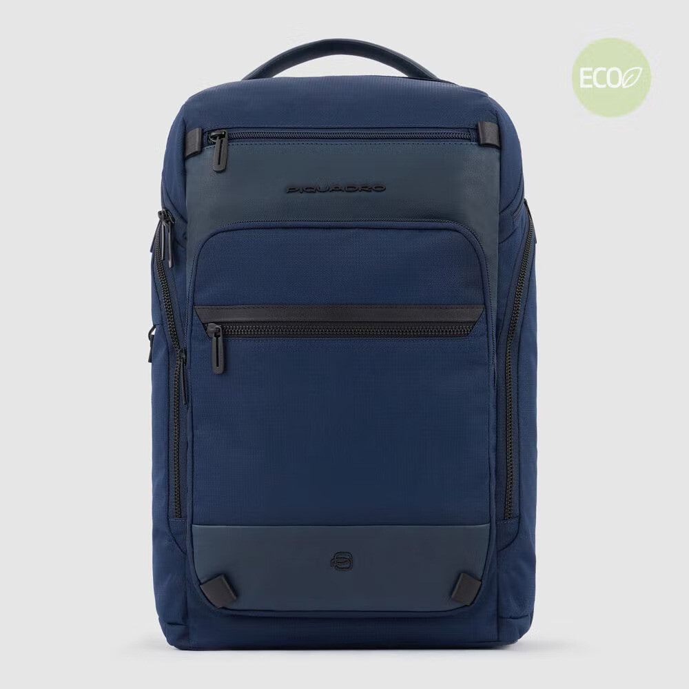 Piquadro. Zaino porta computer 15,6&quot; e porta iPad® Keith. Colore: Blu.