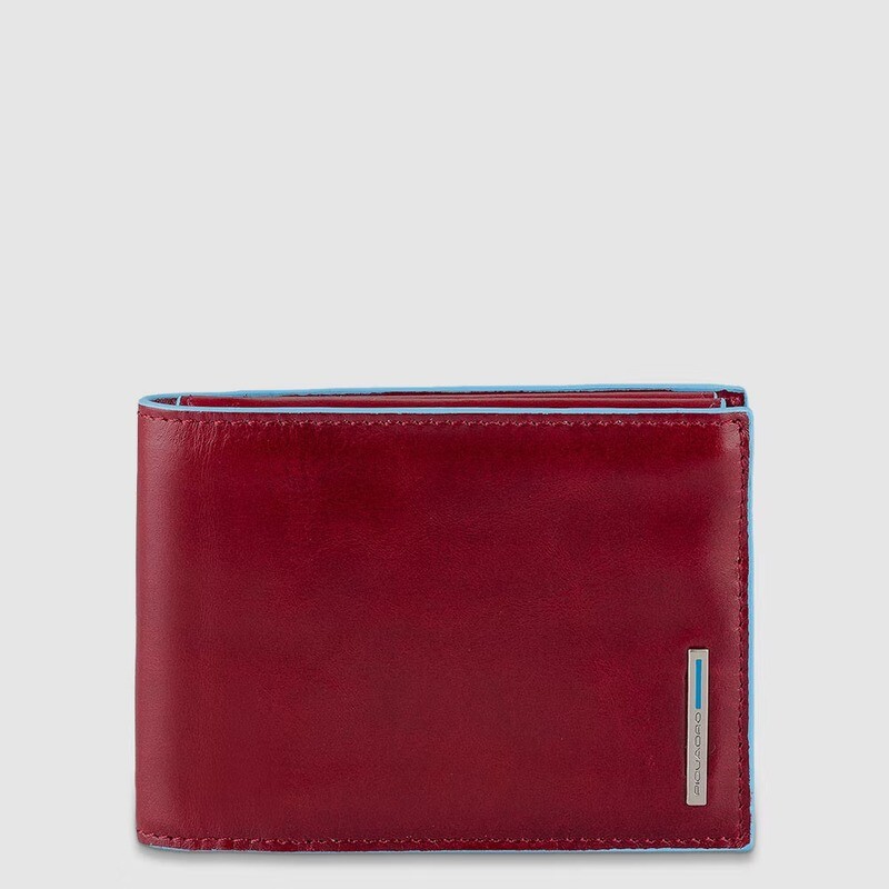 Piquadro.
Portafoglio uomo con porta documenti, porta Blue Square.
Colore: Rosso.