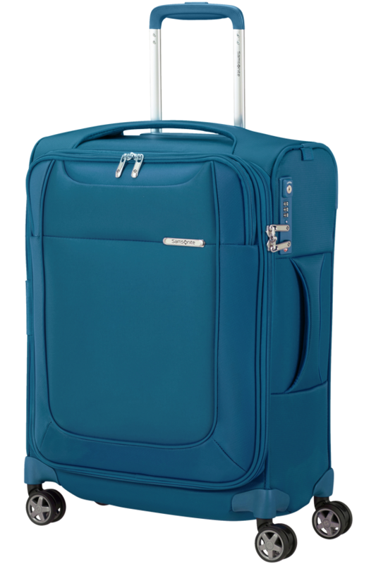 Samsonite.
D&#39;LITE
Trolley espandibile (4 ruote) 55cm.
Colore: Petrol Blue.