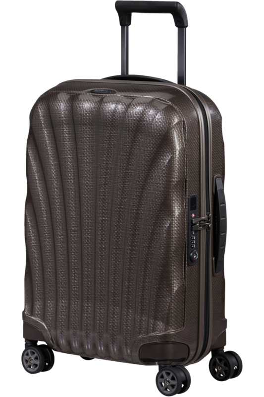 Samsonite.
C-LITE
Trolley (4 ruote) 55cm (20cm).
Colore: Walnut.
