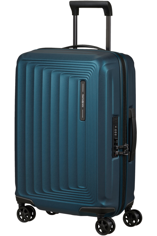 Samsonite.
NUON
Trolley Espandibile (4 ruote). 55cm.
Colore: Matt Petrol Blue.