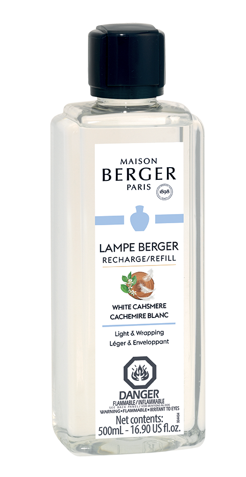 Maison Berger.
Lampe Berger -Cachemire Blanc.
500ml