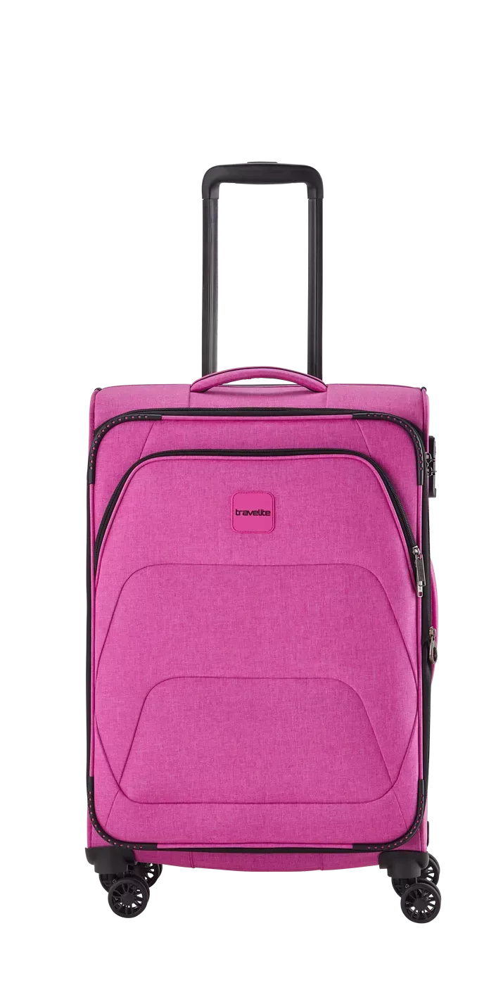Travelite.
Trolley medio Adria 4 ruote.
Colore: Pink.