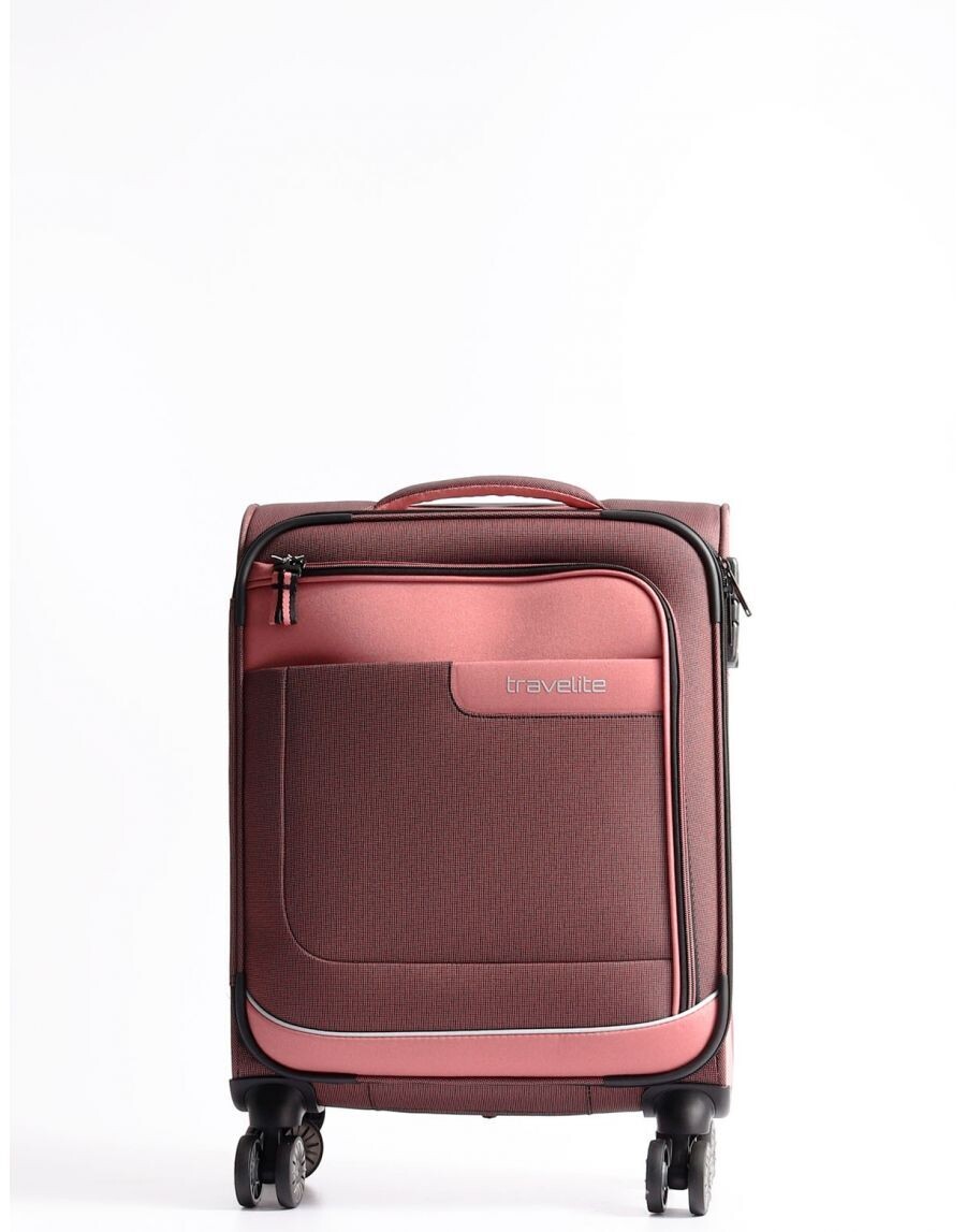 Travelite. Trolley cabina Viia 4 ruote. Colore: Rosa.