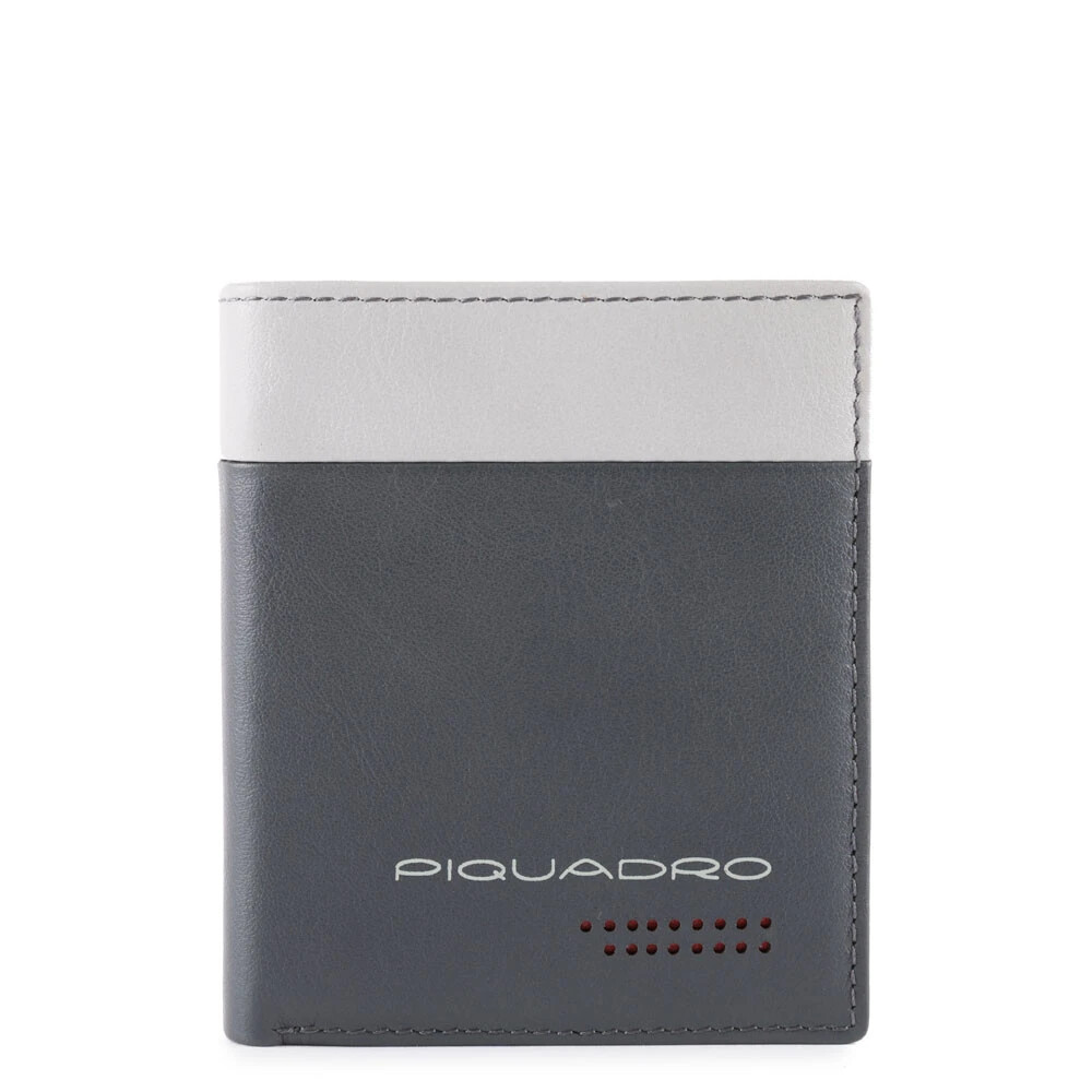 Piquadro.
Porta carte di credito Urban.
Colore: Grigio/Nero.