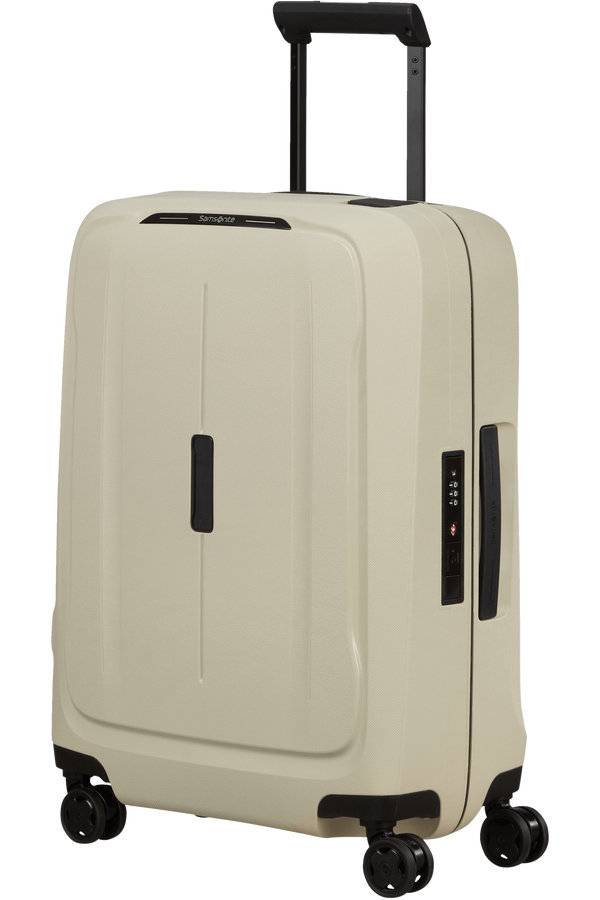 Samsonite.
ESSENS
Trolley (4 ruote) 55cm. 
Colore: Warm Neutral.