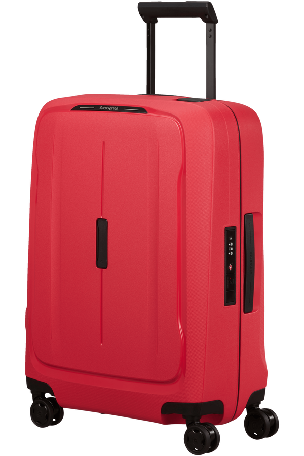 Samsonite.
ESSENS
Trolley (4 ruote) 55cm.
Colore: Hibiscus Red.