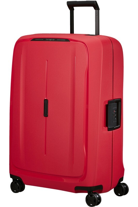 Samsonite.
ESSENS
Trolley (4 ruote) 75cm.
Colore: Hibiscus Red.