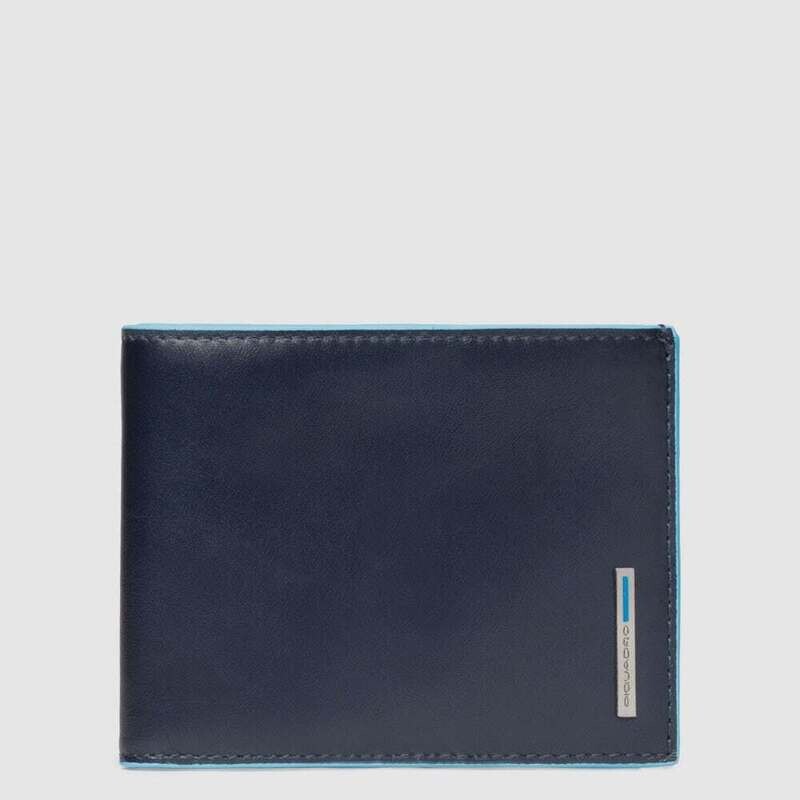 Piquadro.
Portafoglio uomo con porta monete Blue Square.
Colore: Blu Notte.