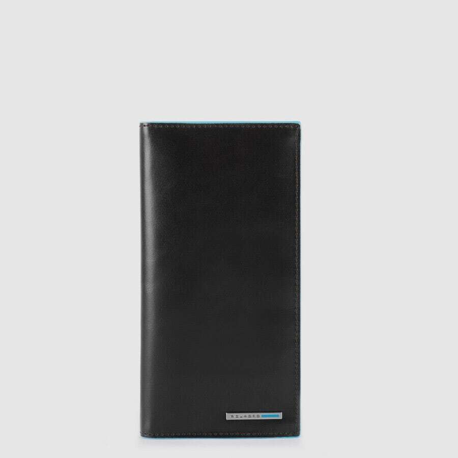 Piquadro.
Portafoglio lungo con porta monete, porta Blue Square.
Colore: Nero.