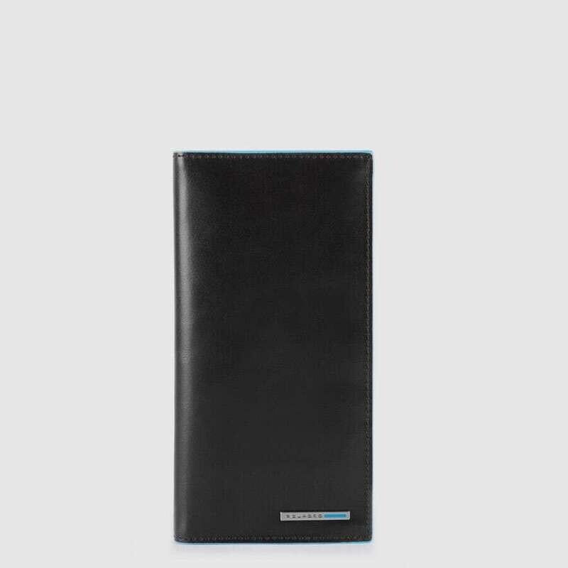 Piquadro.
Portafoglio lungo con porta monete, porta Blue Square.
Colore: Nero.