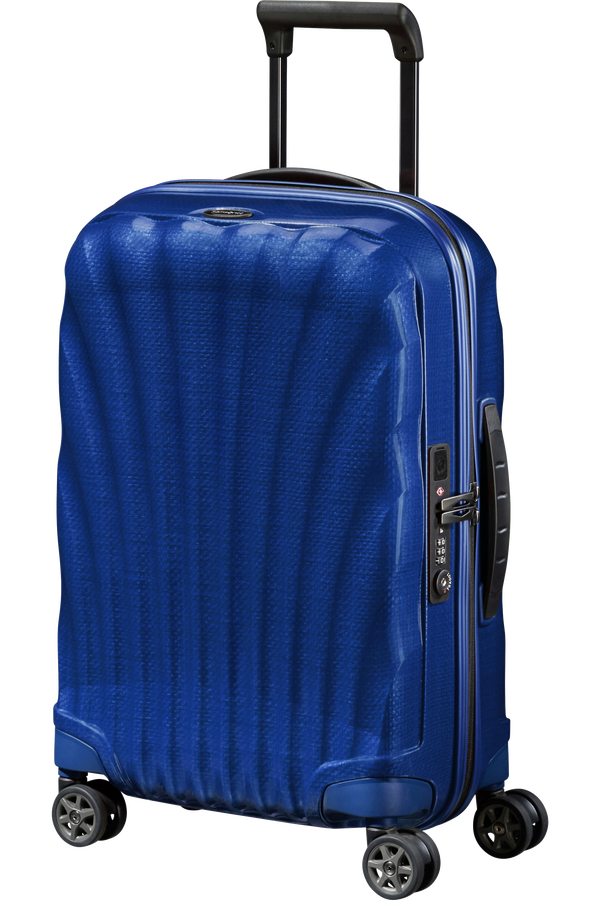 Samsonite.
C-LITE
Trolley (4 ruote) 55cm (20cm).
Colore: Deep Blue.