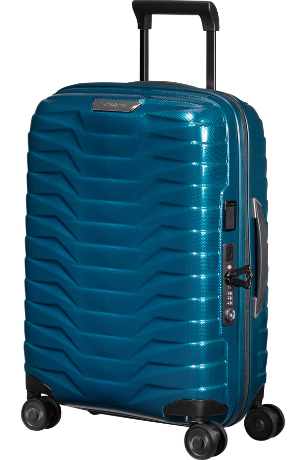 Samsonite. PROXIS Trolley Espandibile (4 ruote). 55cm Colore: Petrol Blue.