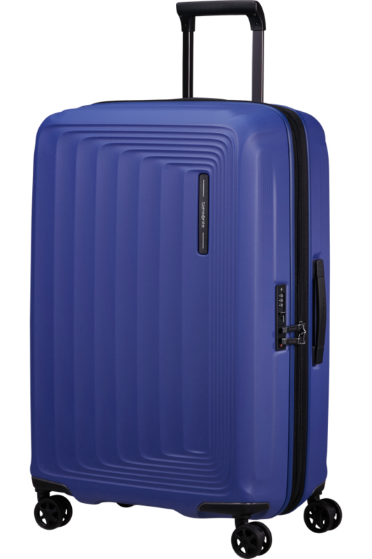 Samsonite.
NUON
Trolley Espandibile (4 ruote). 69cm.
Colore: Matt Nautical Blue.