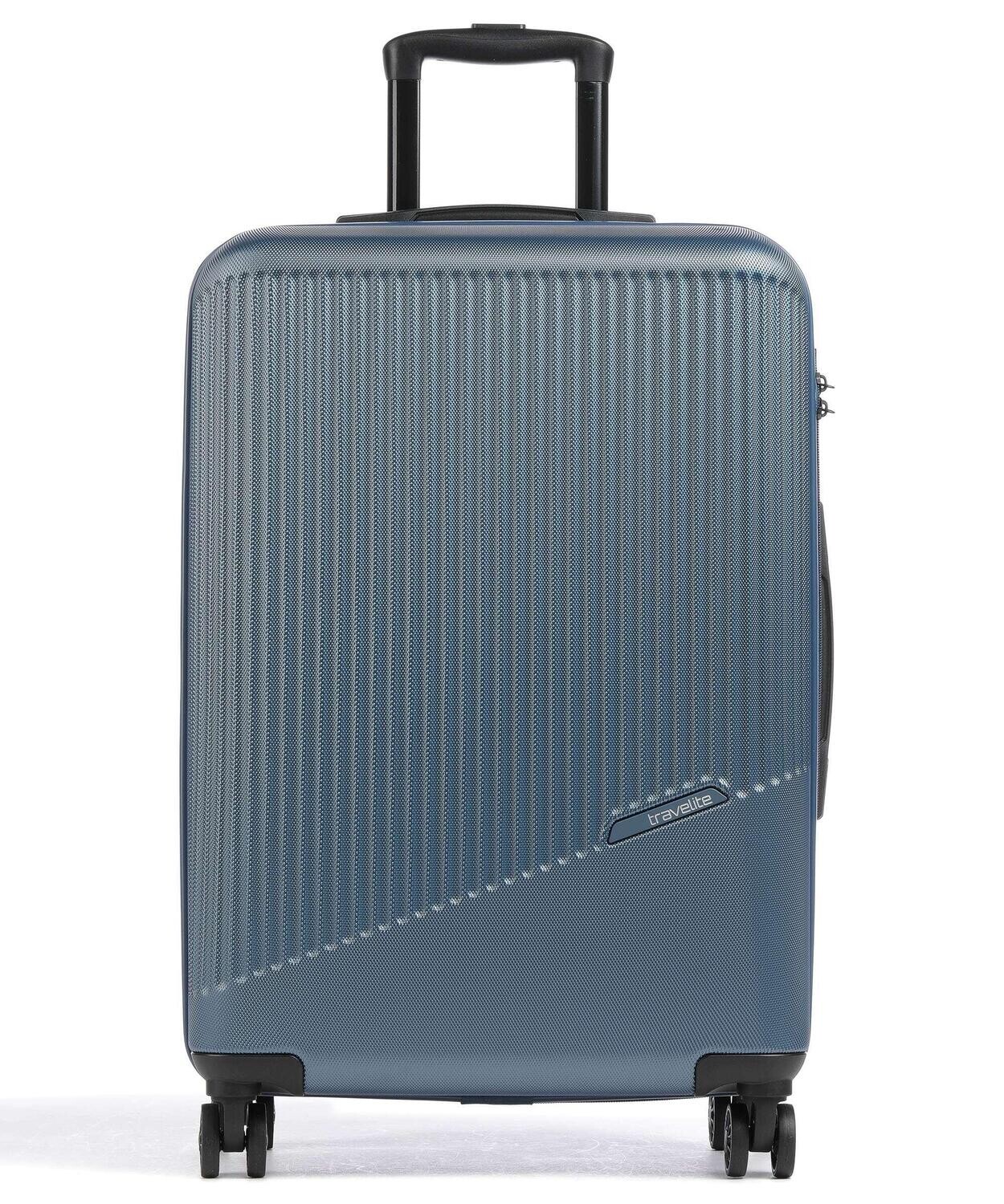 Travelite. Trolley Medio Bali 4 ruote. Colore: Blu.