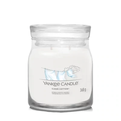 Yankee Candle.
Clean Cotton.
Giara media.