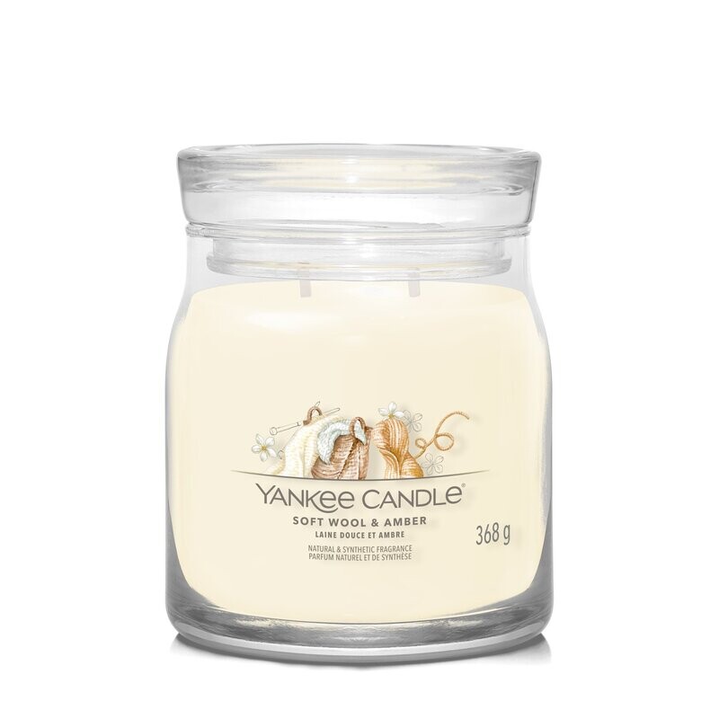Yankee Candle
Soft Wool &amp; Amber.
Giara media.