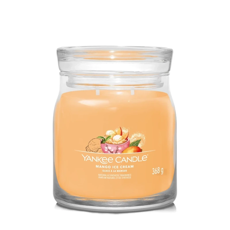 Yankee Candle.
Mango Ice Cream.
Giara Media.