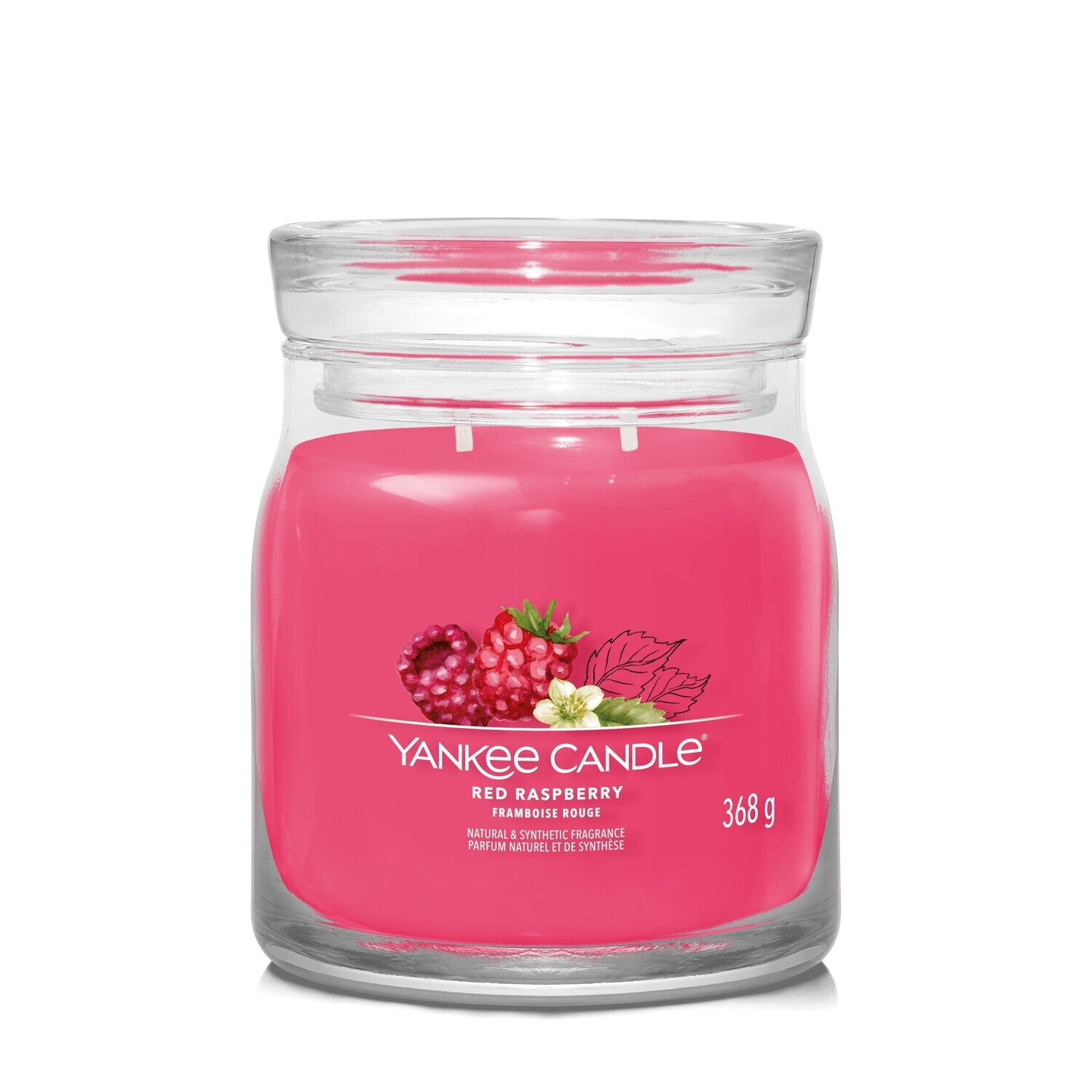 Yankee Candle.
Red Raspberry.
Giara media.