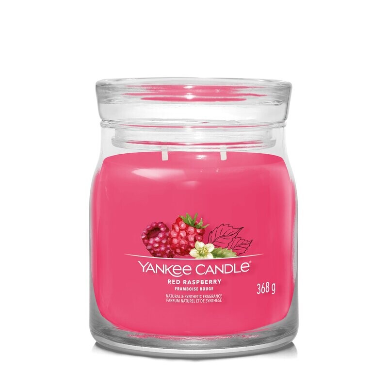 Yankee Candle.
Red Raspberry.
Giara media.