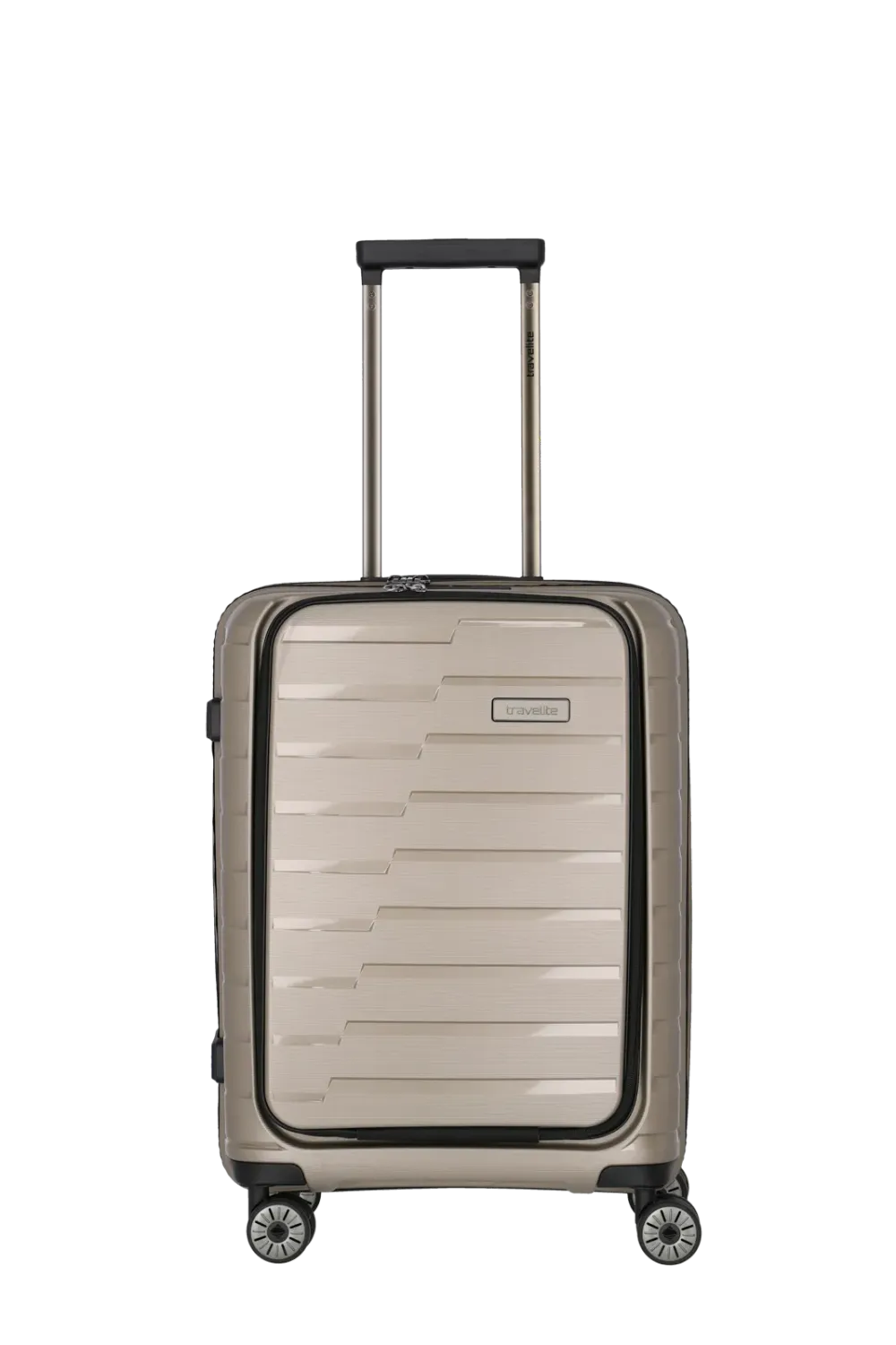 Travelite. Air base, Bagaglio mano con tasca office. Colore: Champagne.