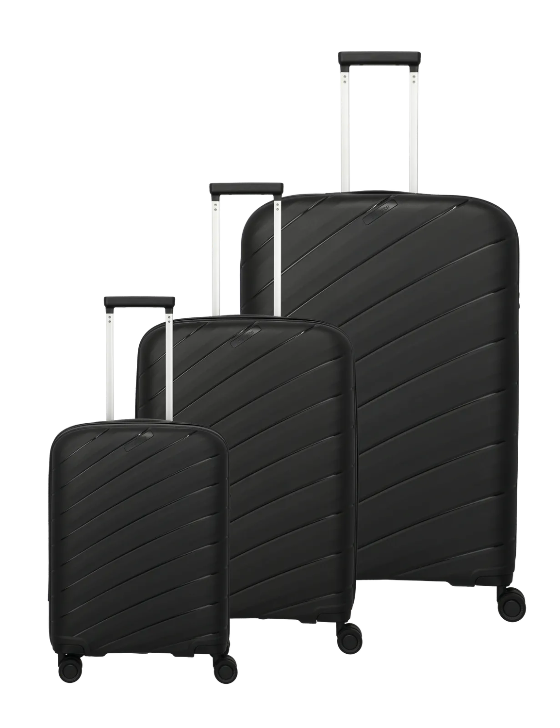 Travelite.  Burano set completo. Colore: Nero.