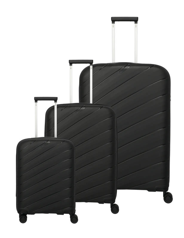 Travelite.  Burano set completo. Colore: Nero.