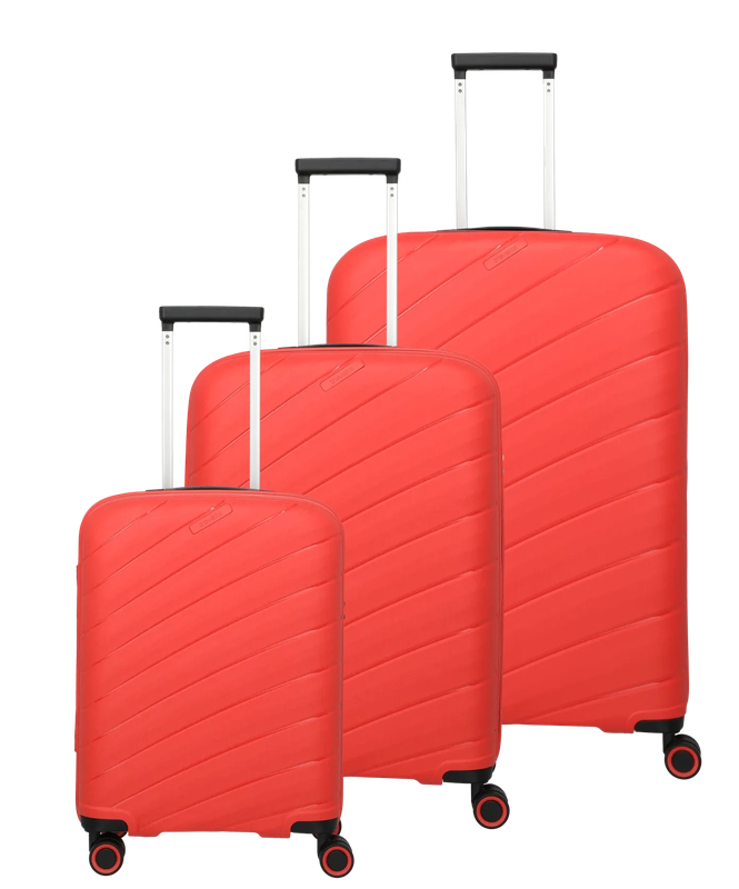 Travelite. Burano set completo. Colore: Rosso.