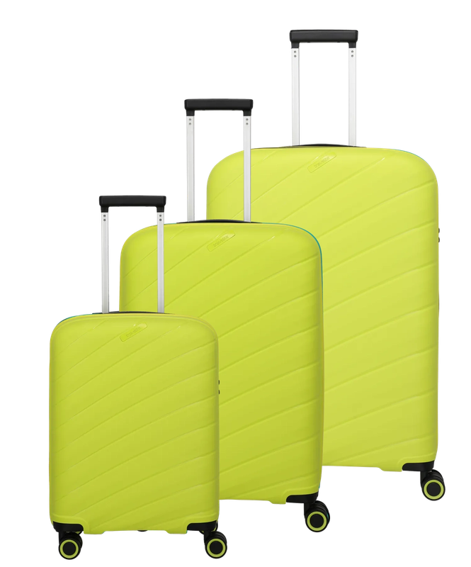 Travelite.  Burano set completo. Colore: Lime.