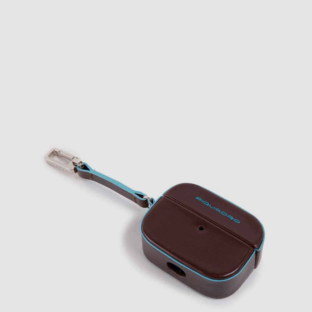 Piquadro. Custodia per AirPods Pro®. Colore: Mogano