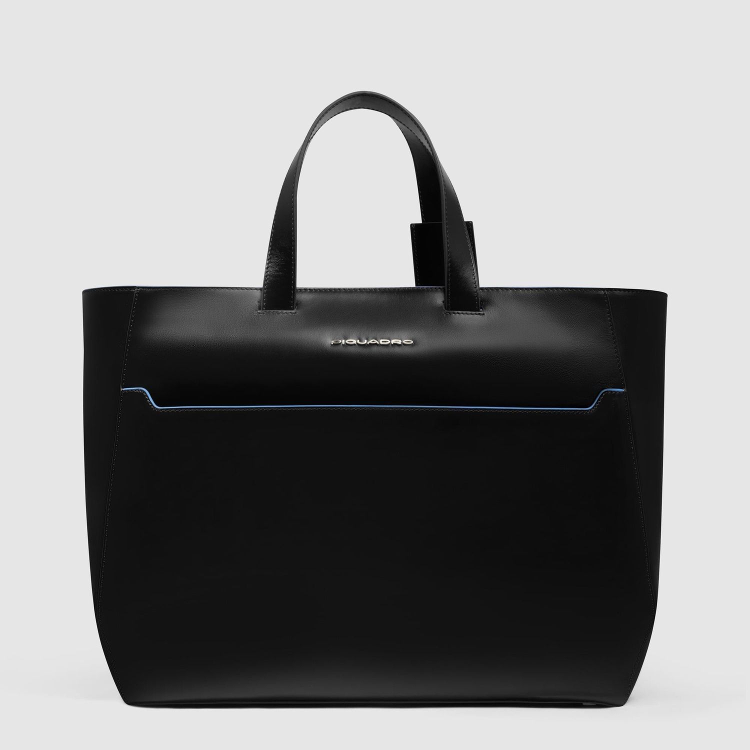 Piquadro. Tote bag porta pc 15,6&quot;. Colore: Nero