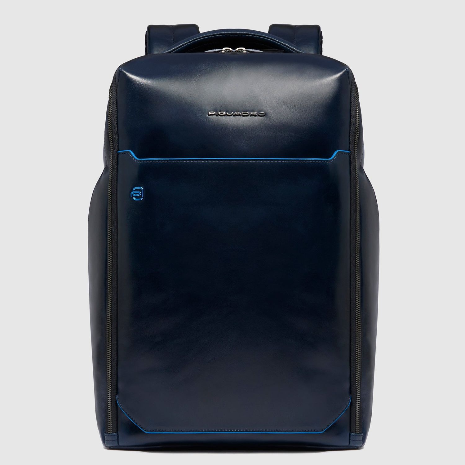 Piquadro. Zaino porta pc 15,6&quot; personalizzabile. Colore: Blu notte